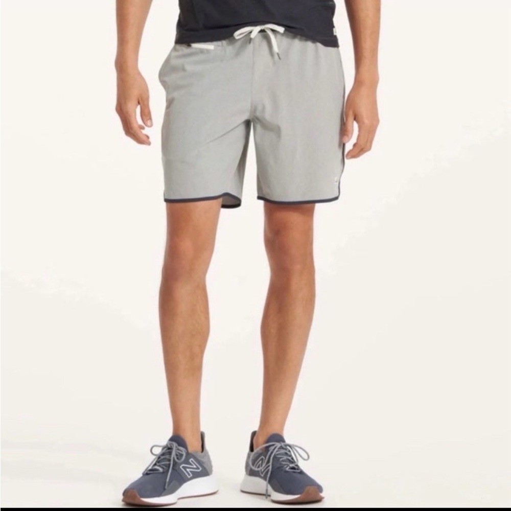 Light Gray Vuori Banks Shorts
